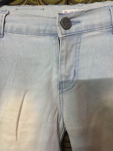 Light Wash Denim Jeans