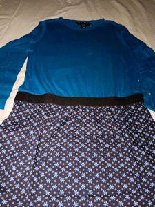 Electric Blue Tommy Dress