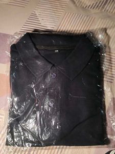 Classic Navy Blue Collar Shirt