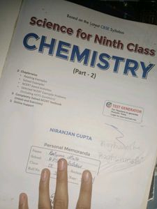 Class 9 Chemistry Side/Refrence Book By Nirjan Gup