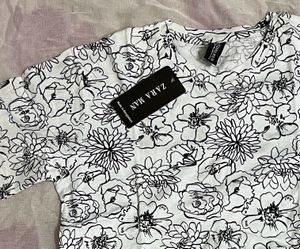 White Cotton T-Shirt For Men And Women