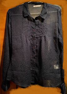 Transparent Blue Shirt