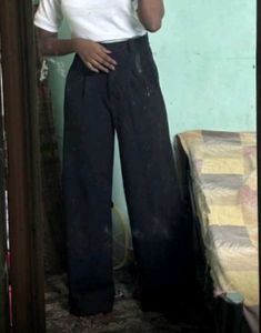 Elegant Black Wide Leg Pants