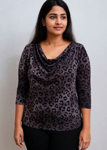 Animal Print Top