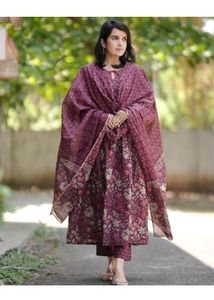 A Line Kurthi Set