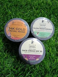 Pilgrim Facial Mask, Cream, Moisturizer