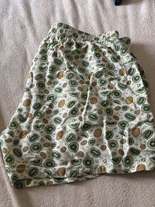 Kiwi Print Shorts