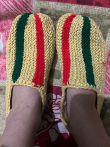 Comfy Knitted Slippers