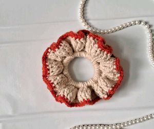 Crochet Scrunchie - Handmade Hair Tie