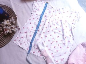 V, Beautiful Baby Pink Frock Short Hair, Clipli