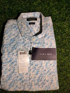 Zara Man Slim Fit Floral Shirt