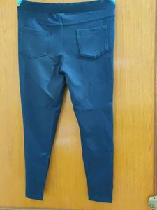 Blue Scretchable Jeggings For Women (30 Waist)