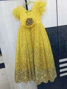 Designer Embellished Princess Gown For Kids