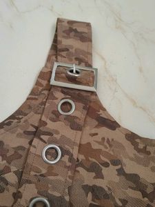 Short Dress With Unique Belts