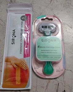 Body Razor & Pain Relief Patch