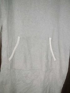 Gray Turtleneck Sweater