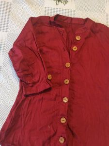 Mehroon Shirt