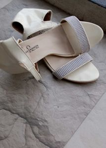 Elegant White Heels