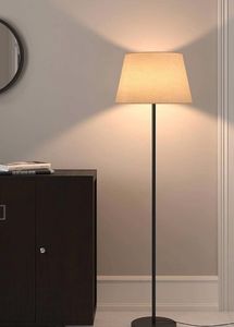 Antique Nautical 4.5 Ft Floor Lamp With Beige