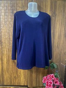 Blue Colour Winter Top