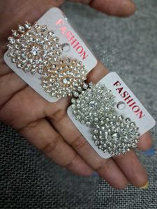 Sparkling Flower Earrings