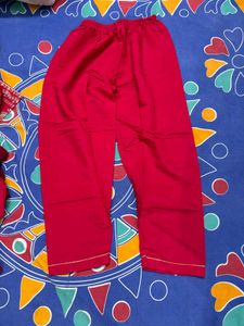 Elegant Red Kurta Set