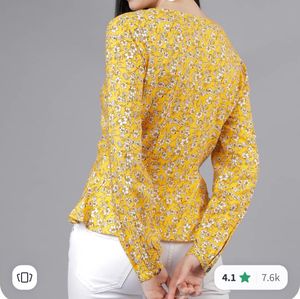 Yellow Summer Top