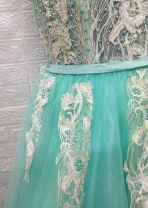 6 Layers Blue Princess Dress/ Ball Gown/ Wedding