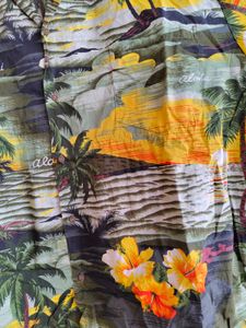 Aloha Hawaiian Floral Oversized Shirt