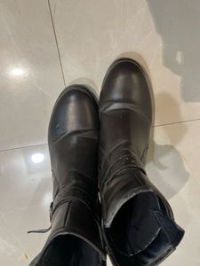 Roadster High-Top Buckle Boots