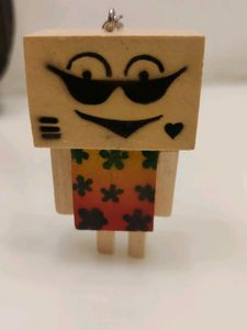 Cool Wooden Keychain