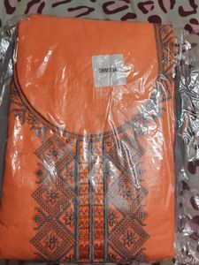 Embroidered Kurta meterial Set