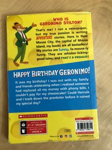 Geronimo Stilton Happy Birthday Geronimo