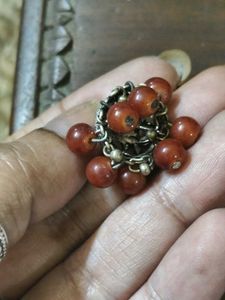 Semi-Precious Carnelian Stone Jhumkies