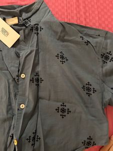 Westside Bombay Paisley Front Knot Top