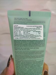 The Face Shop Tea Tree Gel Cleanser 100ml