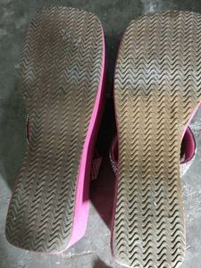 Pink Rhinestone Slides