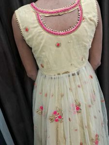 Elegant Embroidered Ethnic Gown