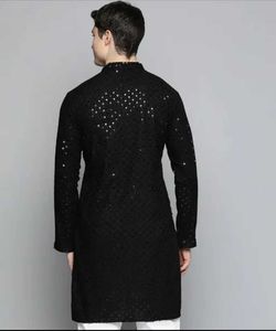 Chikankari Black Kurta with trouser ✨✨✨