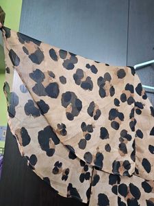 Leopard Print Layered Top