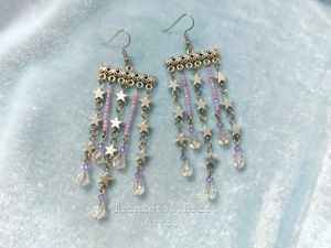 Star Fall Dangle Earrings