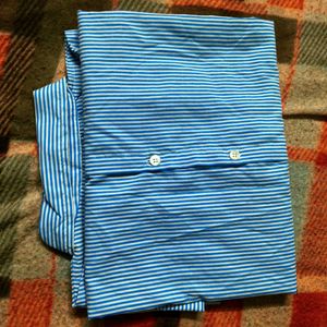 Blue Striped Long Sleeve Shirt