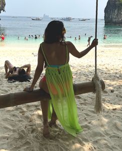 Offer✨ASOS Beachy Neon Sarong Dress