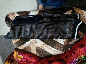 Plaid Sleeveless Jacket