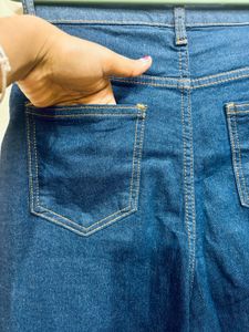 🔥 Blue Wide Leg Jeans