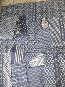 Denim Look Suit Fabric