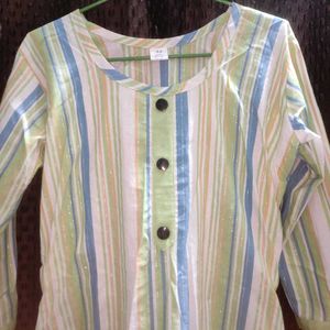 Striped Kurta Set