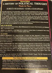 Political Thought History Book