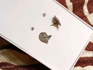 Oxidised Studs And Earrings Combo