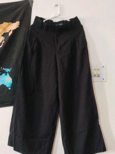 Black zara Formal Pants